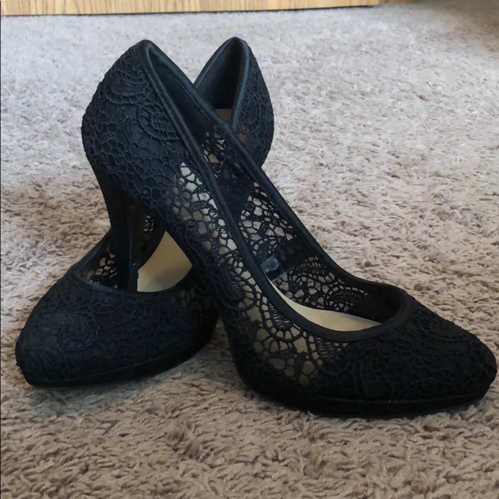 Black heels
